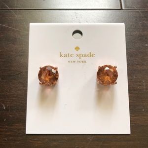 Kate Spade Rose Gold Earrings